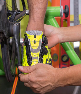 Étude posturale du cycliste